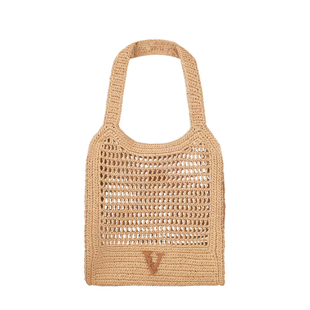 Musa Piccola Rafia Beige, сумка - шопер