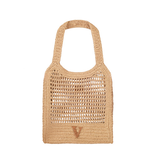 Musa Piccola Rafia Beige, сумка - шопер
